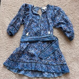 Cleobella Blue Patterned Dress